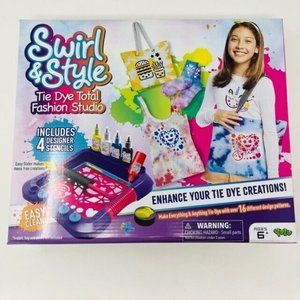 Swirl and Style Tie Dye Total Fashion Studio New Sealed